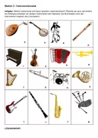 Vorschau - Arbeitsblätter - Jazz und seine Vorläufer- Stationenarbeit Gesamtpaket - Deckblatt