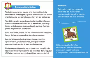 Vista previa - Juegos / Gamificación - Tarjetas con palagras que riman y Guía metodológica - página 2