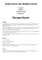 Vorschau - Arbeitsblätter - Große Frauen der Weltgeschichte (Escape Room) - Seite 1