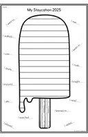 Vorschau - Arbeitsblätter - Summer Holiday - Writing Templates - Seite 2