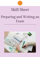 Vorschau - Merkblätter - Skill Sheet: Preparing and Writing an Exam - Deckblatt