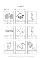 Vorschau - Arbeitsblätter - Buchstabeneinführung U u - Seite 3