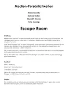 Vorschau - Arbeitsblätter - Medien-Persönlichkeiten (Escape Room) - Seite 1