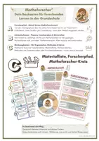 Vorschau - Stundenentwürfe - Werkzeuge für Matheforscherzeit - Deckblatt