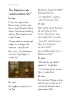 Vorschau - Arbeitsblätter - Tandemlesen - Detektivgeschichte zum Mitlesen - Seite 2