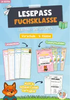 Vorschau - Arbeitsblätter - Fuchsklasse: Lesepass & Leseurkunden - Deckblatt