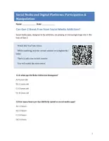 Vorschau - Audio-Dateien - Gen Z and Social Media Addiction (Listening Comprehension / Hörverständnis) - Seite 1