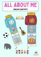 Vorschau - Mal- und Bastelvorlagen - All About Me Camera - Englisch Schuljahresstart / Kennenlernen - Deckblatt