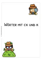 Vorschau - Fördermaterial/Inklusion - Differenziertes Legematerial „ck oder k“ - Einführung und Festigung - Seite 2