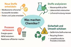 Vorschau - Arbeitsblätter - Arbeitsblätter zum Thema "Was machen Chemiker?" + Lösung & MP3 + Mindmap + Infografik - Seite 2
