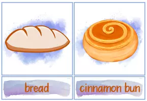Vorschau - Bildkarten - Baking Class - Vocabulary/Wort-Bild Karten - Seite 2