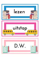 Voorbeeld - Dagritmekaarten - Pagina 1