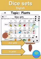 Vorschau - Spiele - Dice sets / Englisch Game - Insects - Würfelspiel - Deckblatt