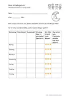 Vorschau - Arbeitsblätter - Tagebuch-Set für Kinder / Gefühlstagebuch, Wuttagebuch & Schlaftagebuch - Seite 3
