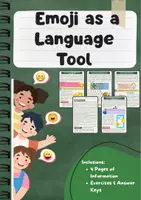 Vorschau - Arbeitsblätter - Emoji im Englischunterricht: Kommunikation & Bedeutung - Deckblatt