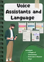 Vorschau - Arbeitsblätter - Voice Assistants und Sprache: Structure, Speech, Impact - Deckblatt