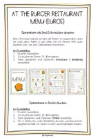 Vorschau - Spiele - At the burger restaurant (Materialpaket) - Seite 2