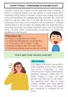 Vorschau - Arbeitsblätter - Australian English: Accent, Slang, Spelling, Vocabulary - Seite 3