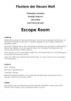 Vorschau - Arbeitsblätter - Pioniere der Neuen Welt (Escape Room) - Seite 1