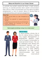 Vorschau - Arbeitsblätter - Silence in Cultures: Meaning, Respect, Communication - Seite 3