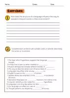 Vorschau - Arbeitsblätter - Sprache und Denken – Sapir-Whorf-Hypothese - Seite 3