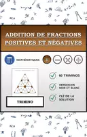 Aperçu - Feuilles d'exercices - Trimino | Addition de fractions positives et négatives | Activité Mathématique - Page de couverture
