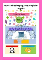 Vista previa - Juegos / Gamificación - Guess the shape game (English/ Inglés) - Portada