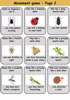 Vorschau - Spiele - Bewegungsspiel: Insects - Englisch - Seite 2