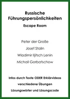 Vorschau - Spiele - Russische Führungspersönlichkeiten (Escape Room) - Deckblatt