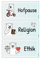 Vorschau - Mal- und Bastelvorlagen - Moderne Tagestransparenz der Eisbären Klasse - Seite 2