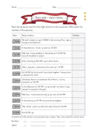 Vorschau - Arbeitsblätter - Story walk "daily routine" // Lesespaziergang Englisch - Seite 3