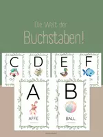 Vorschau - Bildkarten - ABC: Alphabet für deinen Gruppen-, bzw. Klassenraum! - Deckblatt