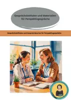 Vorschau - Anderer Materialtyp - Material für Perspektivgespräche - Förderplangespräche - Deckblatt