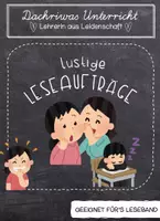 Vorschau - Stationenlernen - Leseaufträge fürs laute Vorlesen - geeignet fürs Leseband - Deckblatt