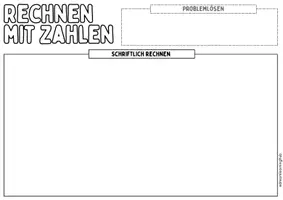 Vorschau - Poster - RECHNEN MIT ZAHLEN - Advanced Organizer & Merkplakat (Klasse 5) - Seite 2