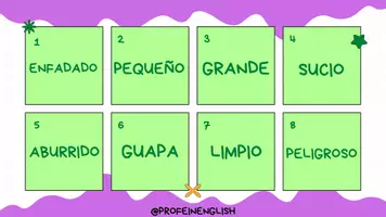 anteprima - Giochi - Watch out: Aggettivi in spagnolo! - Pagina 3
