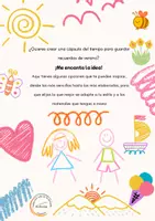 Vista previa - Juegos / Gamificación - CAPSULA DEL TIEMPO: MANUALIDAD PARA GUARDAR LOS RECUERDOS DEL VERANO - página 1