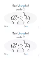 Vorschau - Arbeitsblätter - Mini-Übungsheft 2 Ziffernlehrgang Einführung - Seite 1