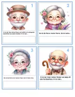 Vorschau - Arbeitsblätter - Familien-Arbeitsblätter Wer bin ich guessing family cards - Seite 2