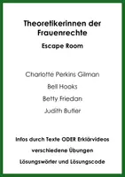 Vorschau - Arbeitsblätter - Theoretikerinnen der Frauenrechte (Escape Room) - Deckblatt