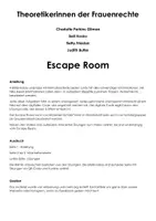 Vorschau - Arbeitsblätter - Theoretikerinnen der Frauenrechte (Escape Room) - Seite 1