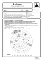 Vorschau - Arbeitsblätter - Lerntheke Schlangen - Schlangen-Spiral-Rätsel - Königspython (Erarbeitung) - Seite 3