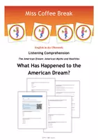 Vorschau - Audio-Dateien - What Has Happened to the American Dream? (Listening Comprehension / Hörverständnis) - Deckblatt