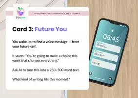 förhandsvisning - AI Writing Prompt Cards – Genre Awareness & AI Literacy - sida 2