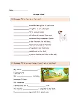Vorschau - Arbeitsblätter - 5. Klasse Materialpaket (Grammatik, Schreiben, Lesen, Mediation, Wortschatz IKK) - Seite 2