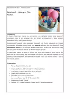 Vorschau - Experimente - Experiment – Gärung in Colaflaschen - Deckblatt