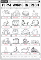 Vorschau - Arbeitsblätter - First Words in Irish / Gaeilge – irischen Wortschatz lernen | Vocabulary Worksheet 6.–7. Klasse - Seite 3