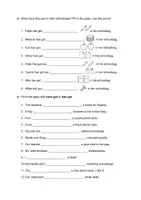 Vorschau - Arbeitsblätter - I’ve got a pen in my schoolbag - Have got and Plural: Grammar (English) - Seite 2
