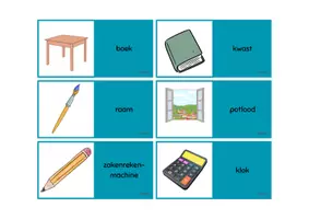 Vorschau - Spiele - School - Wort-Bild-Domino - Seite 2