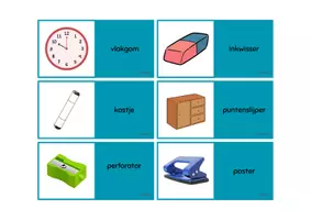 Vorschau - Spiele - School - Wort-Bild-Domino - Seite 3